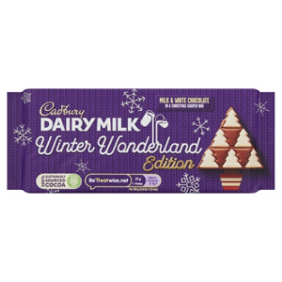 Picture of Christmas Lge Dairy Milk Winter Wonderland 100g x